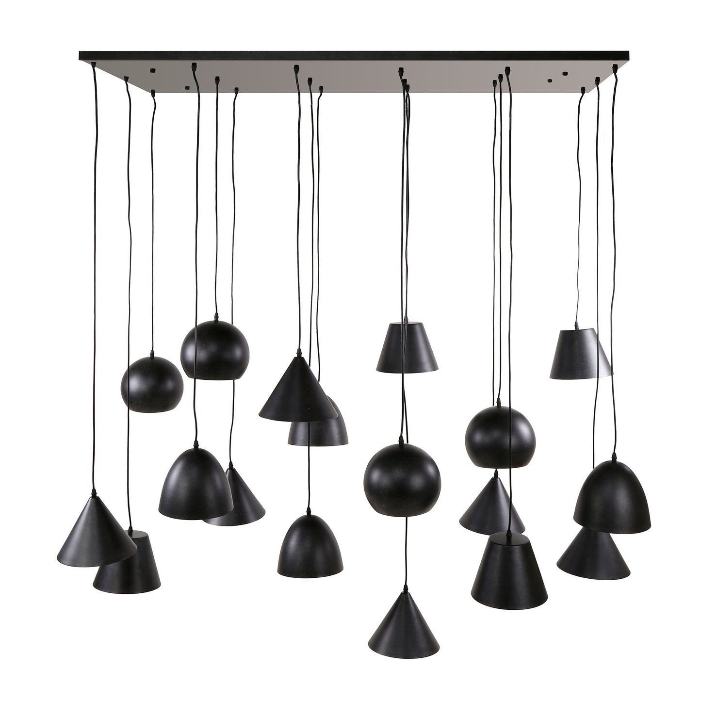 Pendelleuchte – 145×60×150 cm – Artic schwarz | Modell N0471