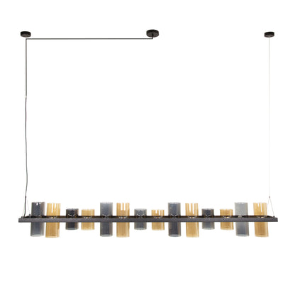 Pendelleuchte – 190×20×150 cm – Artic schwarz | Modell N0483