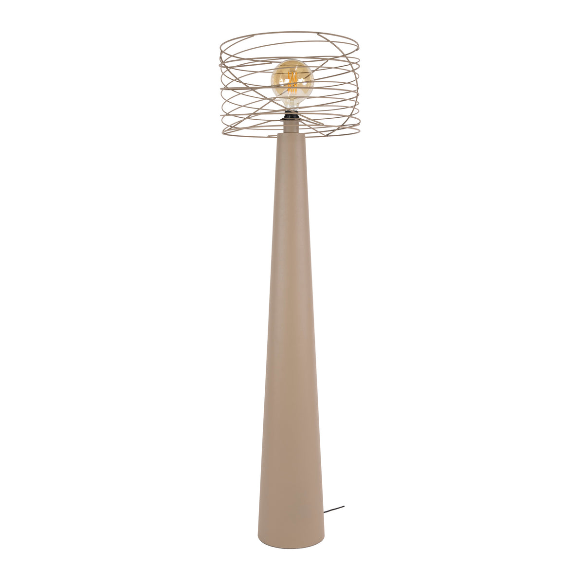 Stehleuchte – 40×40×145 cm – Beige | Modell N0487