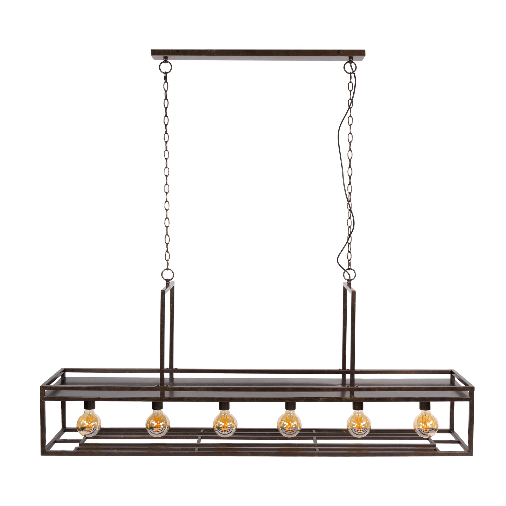 Pendelleuchte – 160×28×150 cm – Charcoal | Modell N0488