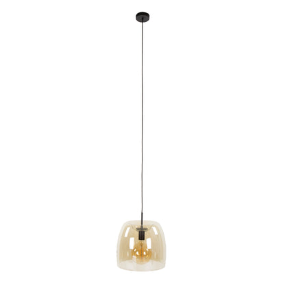 Pendelleuchte – 35×35×150 cm – Amberfarbenes Glas | Modell N0494