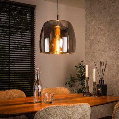 Pendelleuchte – 35×35×150 cm – Amberfarbenes Glas | Modell N0494