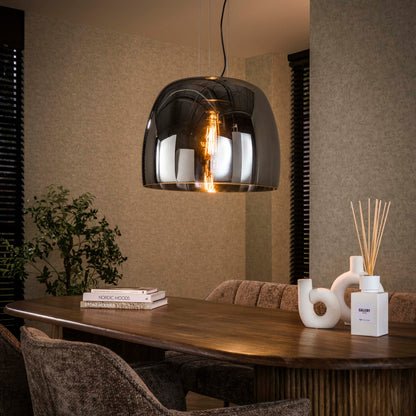 Pendelleuchte – 48×48×150 cm – Amberfarbenes Glas | Modell N0495