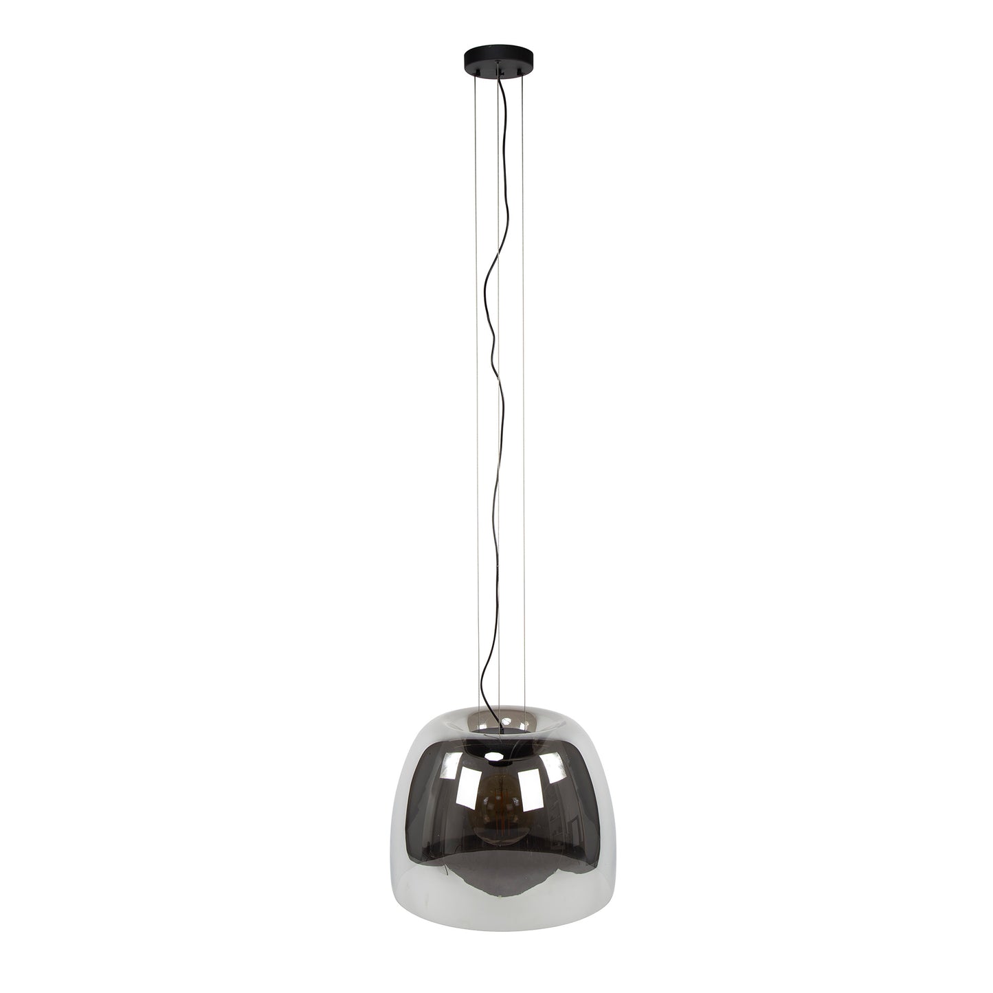 Pendelleuchte – 48×48×150 cm – Amberfarbenes Glas | Modell N0495