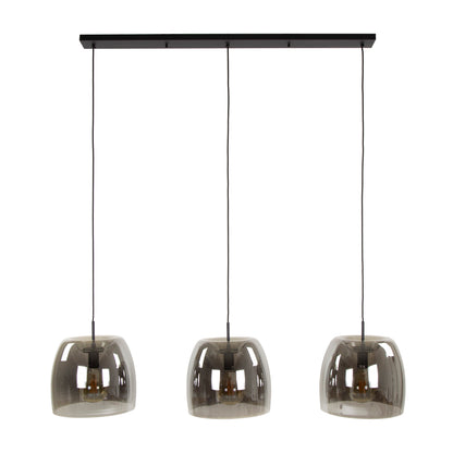 Pendelleuchte – 145×35×150 cm – Smoke grey Glas | Modell N0496