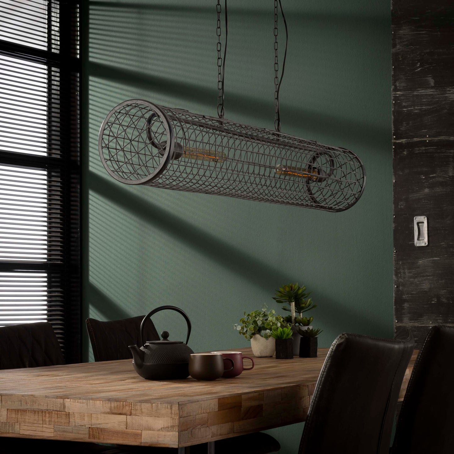 Pendelleuchte – 121×20×150 cm – Slate grey | Modell N0497