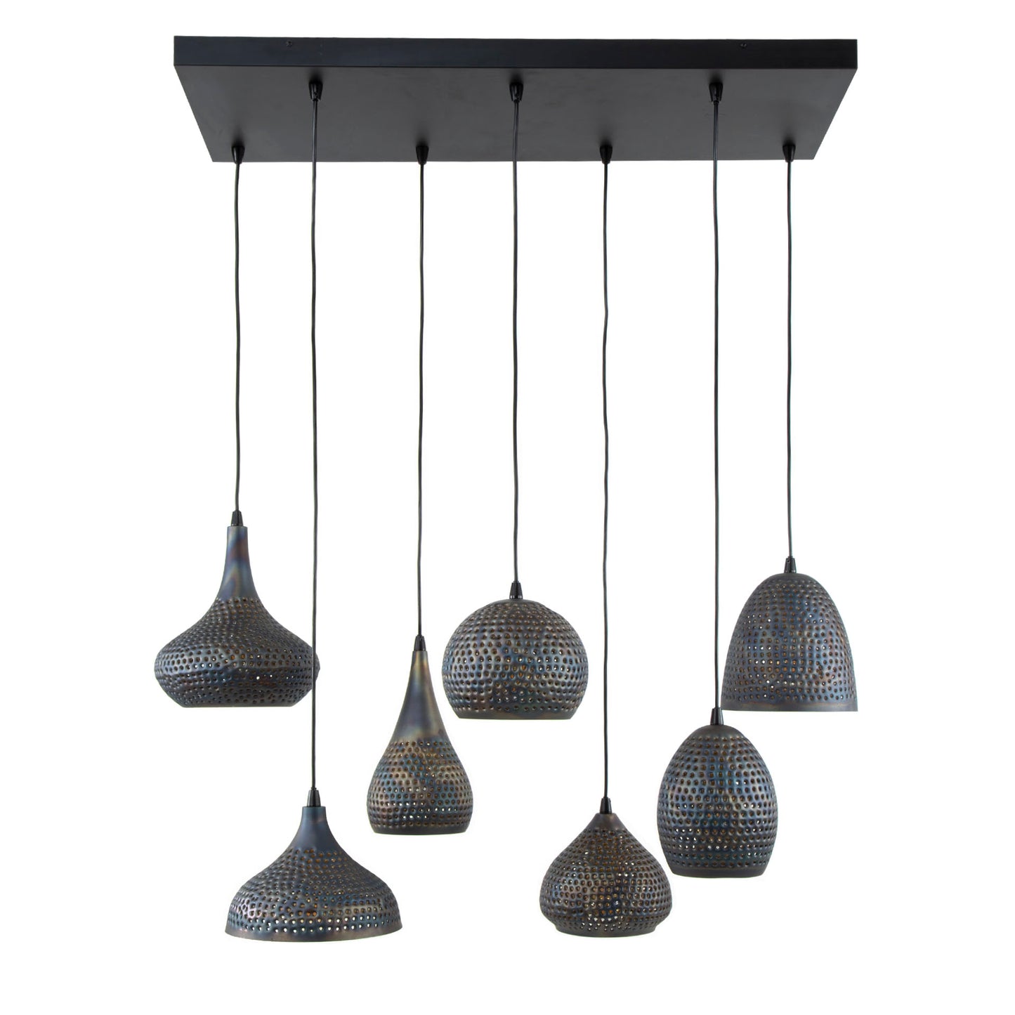 Pendelleuchte – 100×45×150 cm – Schwarzbraun | Modell N0500