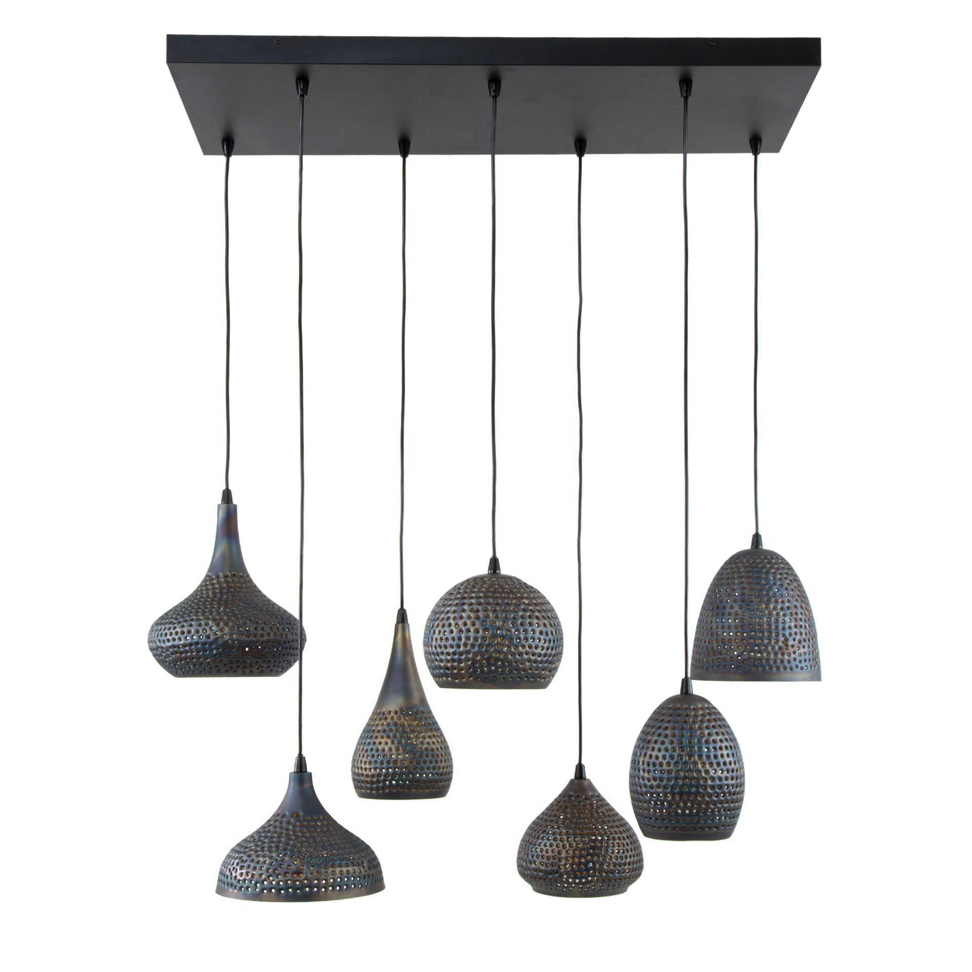 Pendelleuchte – 100×45×150 cm – Schwarzbraun | Modell N0500