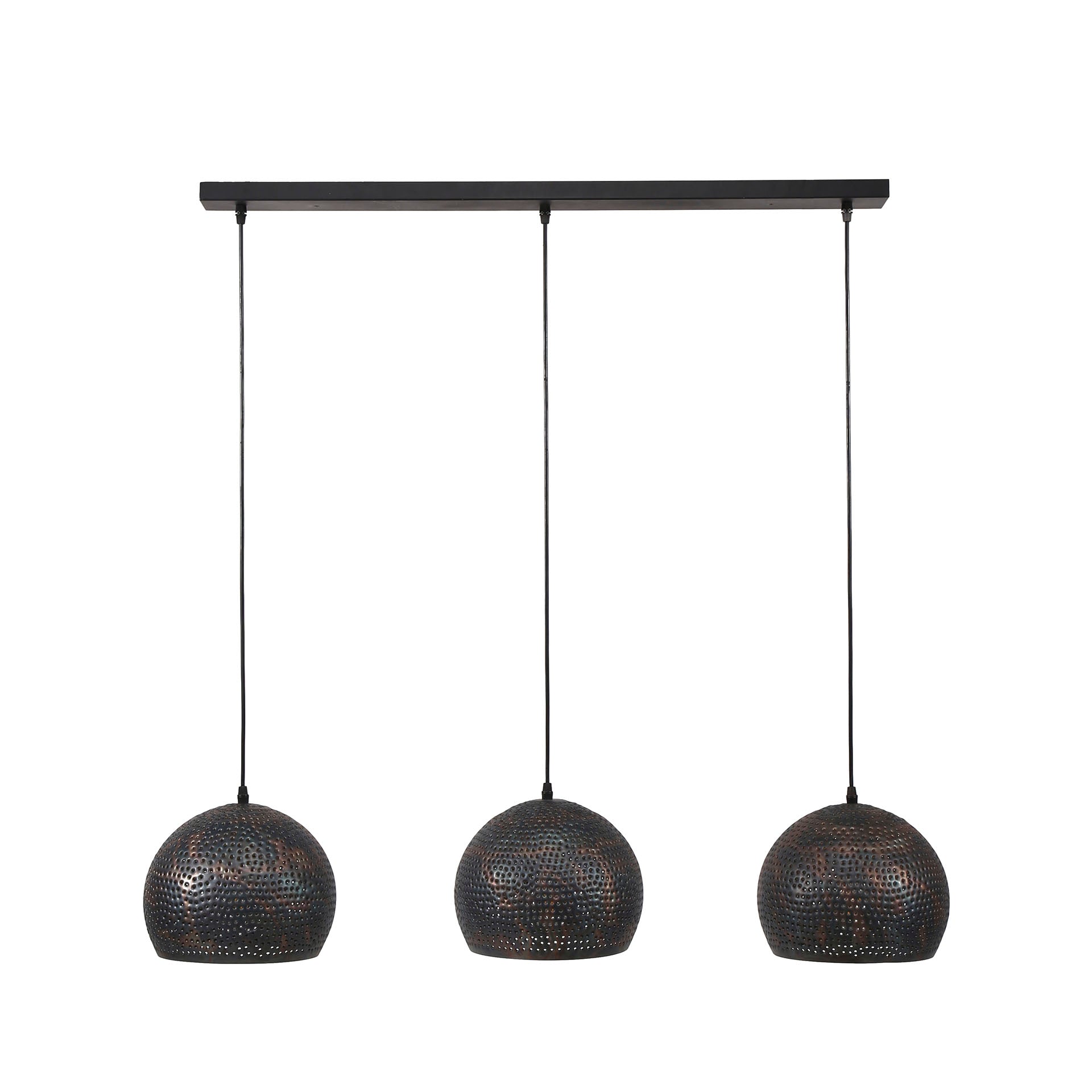 Pendelleuchte – 110×25×150 cm – Schwarzbraun | Modell N0501