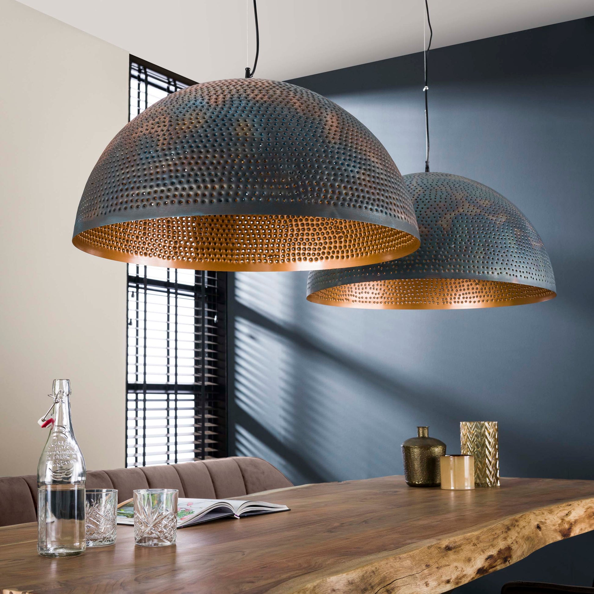 Pendelleuchte – 70×70×150 cm – Schwarzbraun | Modell N0502