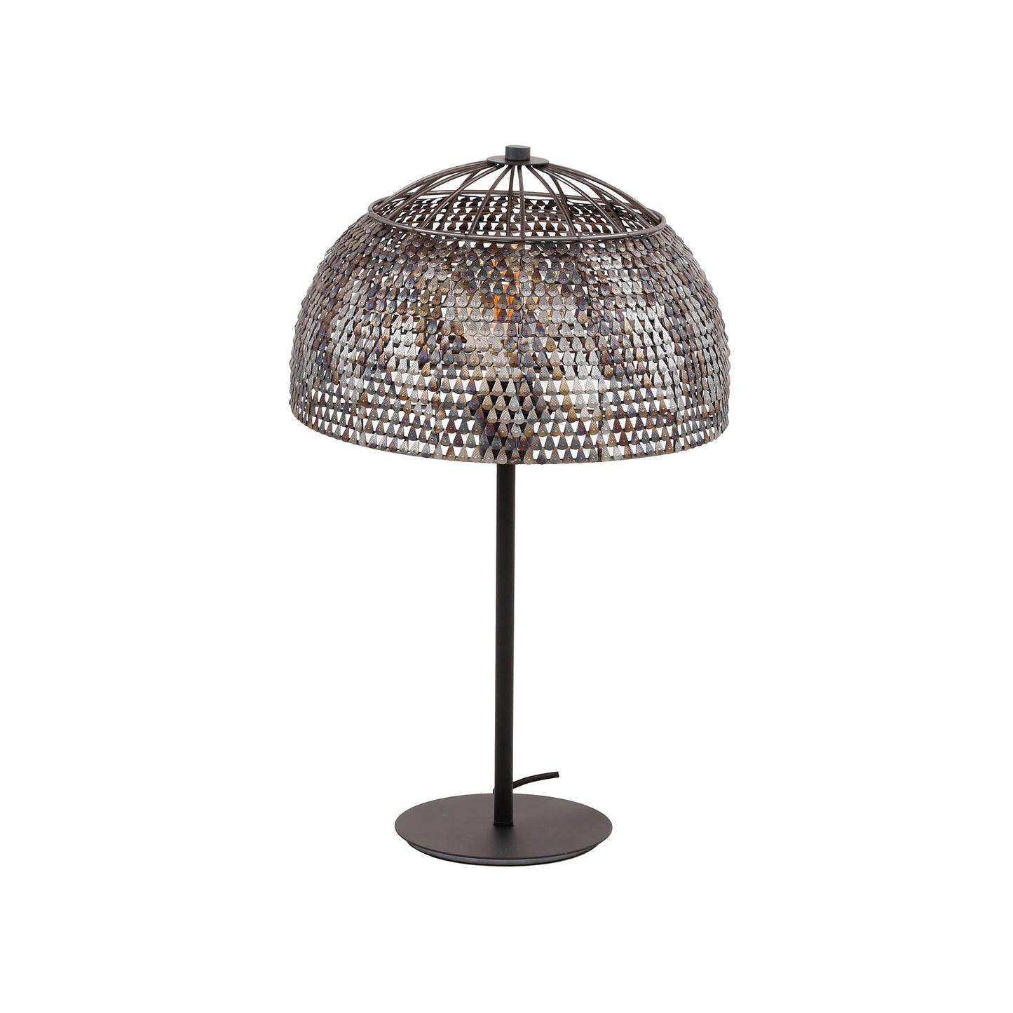 Tischleuchte – 35×35×55 cm – Schwarzbraun | Modell N0510