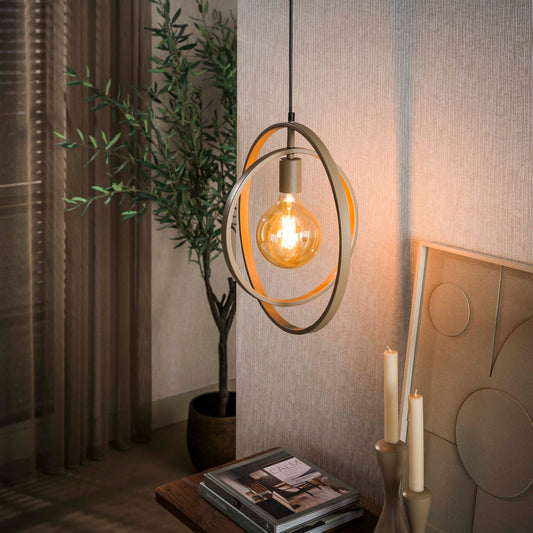 Pendelleuchte – 40×30×150 cm – Beige | Modell N0521