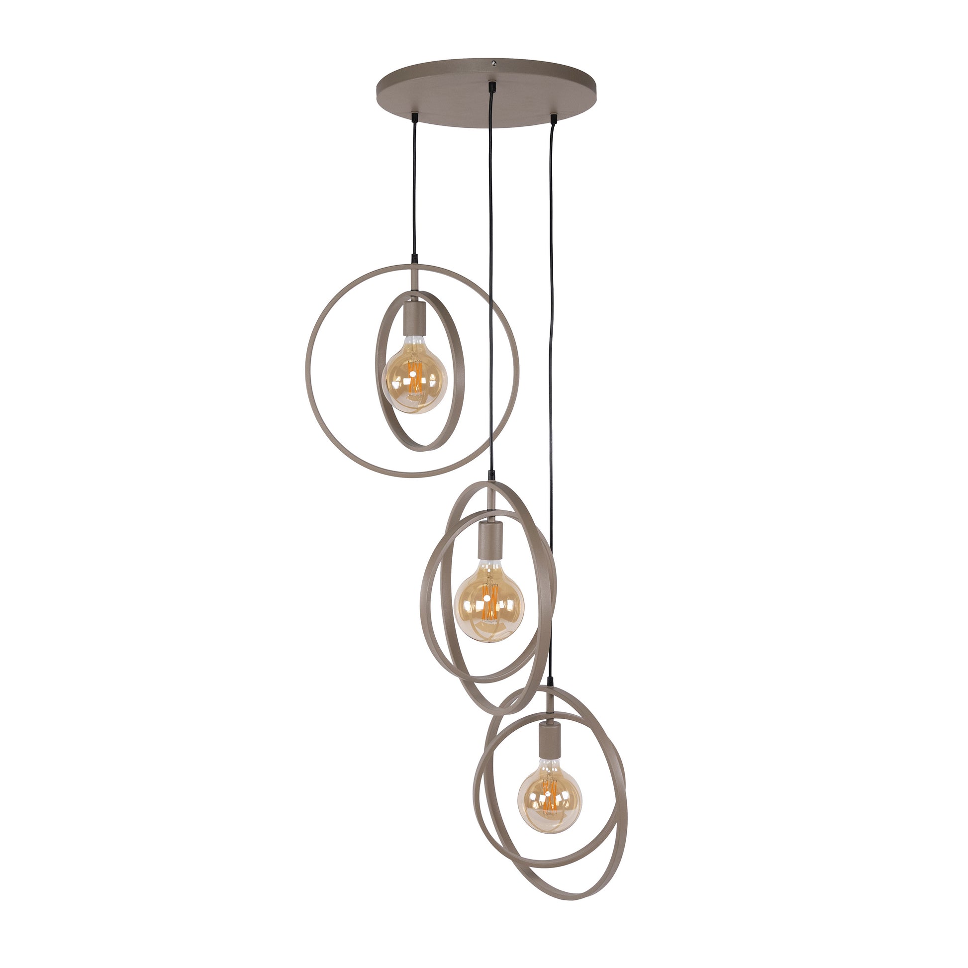 Pendelleuchte – 40×40×150 cm – Beige | Modell N0522