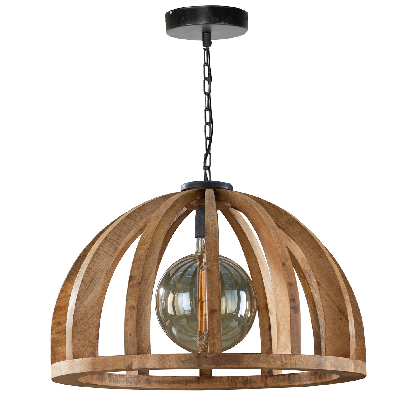 Pendelleuchte – 60×60×150 cm – Massiv Mango | Modell N0527