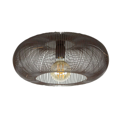 Deckenleuchte – 43×43×20 cm – Schwarznickel | Modell N0529