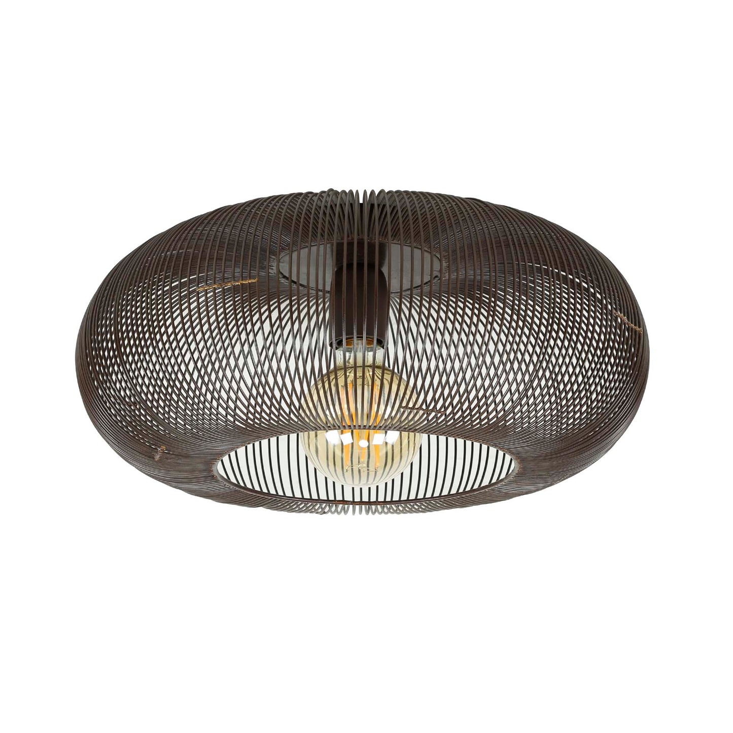 Deckenleuchte – 43×43×20 cm – Schwarznickel | Modell N0529