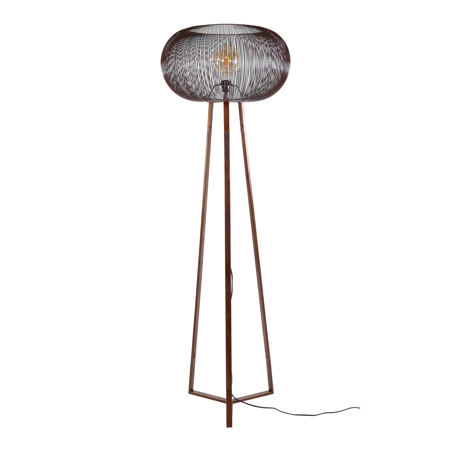 Stehleuchte – 55×55×170 cm – Schwarznickel | Modell N0533
