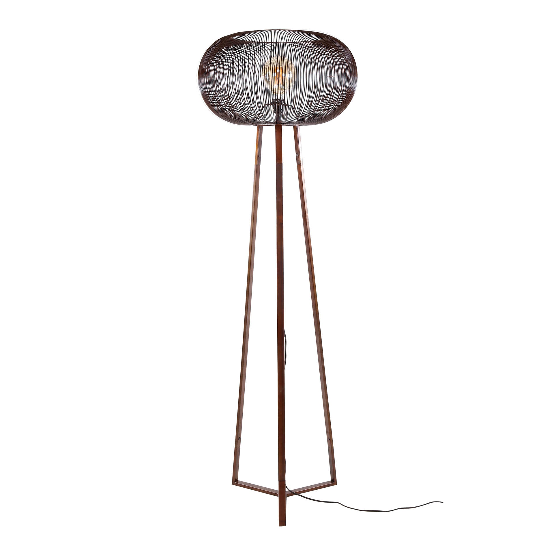 Stehleuchte – 55×55×170 cm – Schwarznickel | Modell N0533