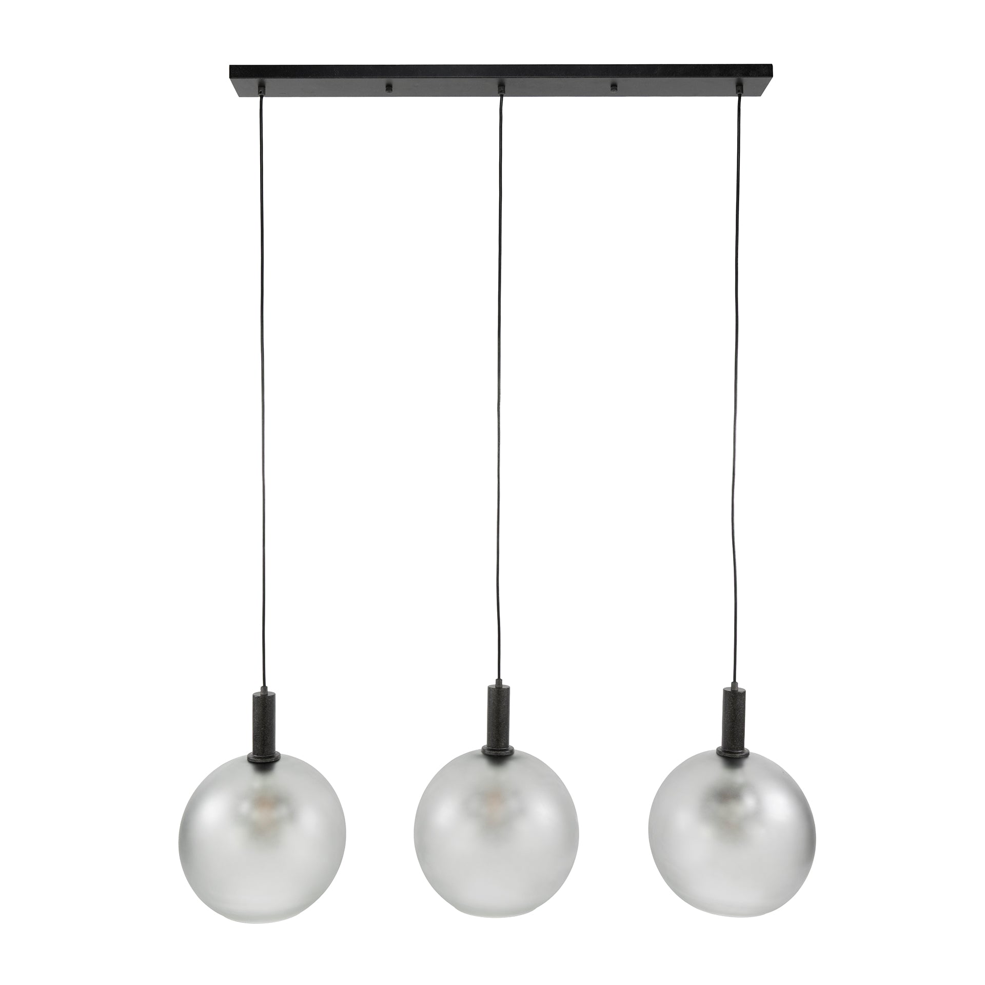 Pendelleuchte – 110×27×150 cm – Frosted grau | Modell N0552