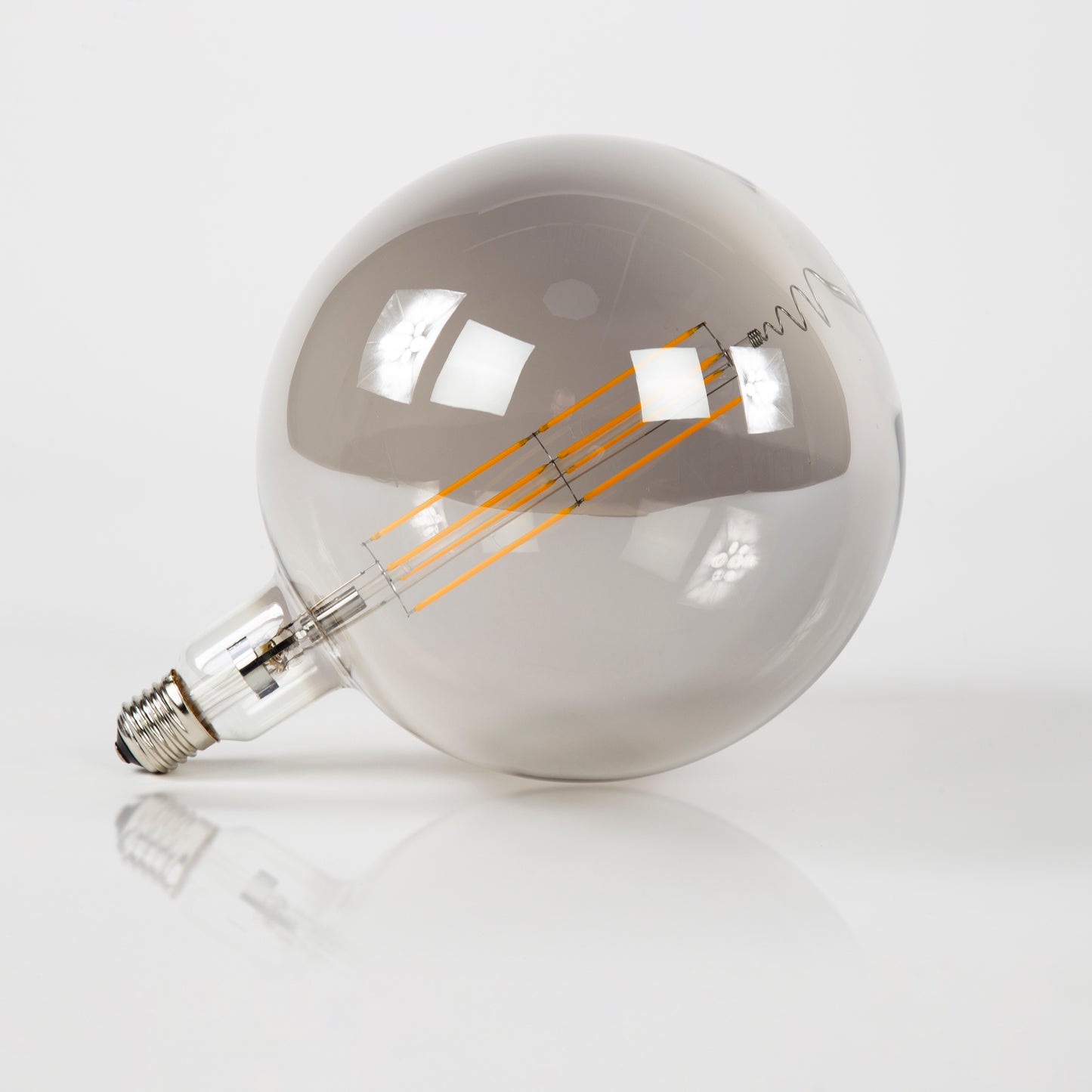 Leuchtmittel – led – 20×20×28 cm – Amberfarbenes Glas | Modell N0560