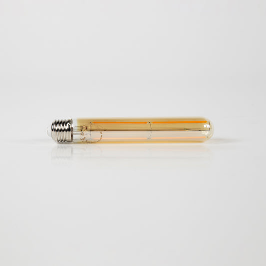 Leuchtmittel – led – 3×3×18,5 cm – Amberfarbenes Glas | Modell N0562
