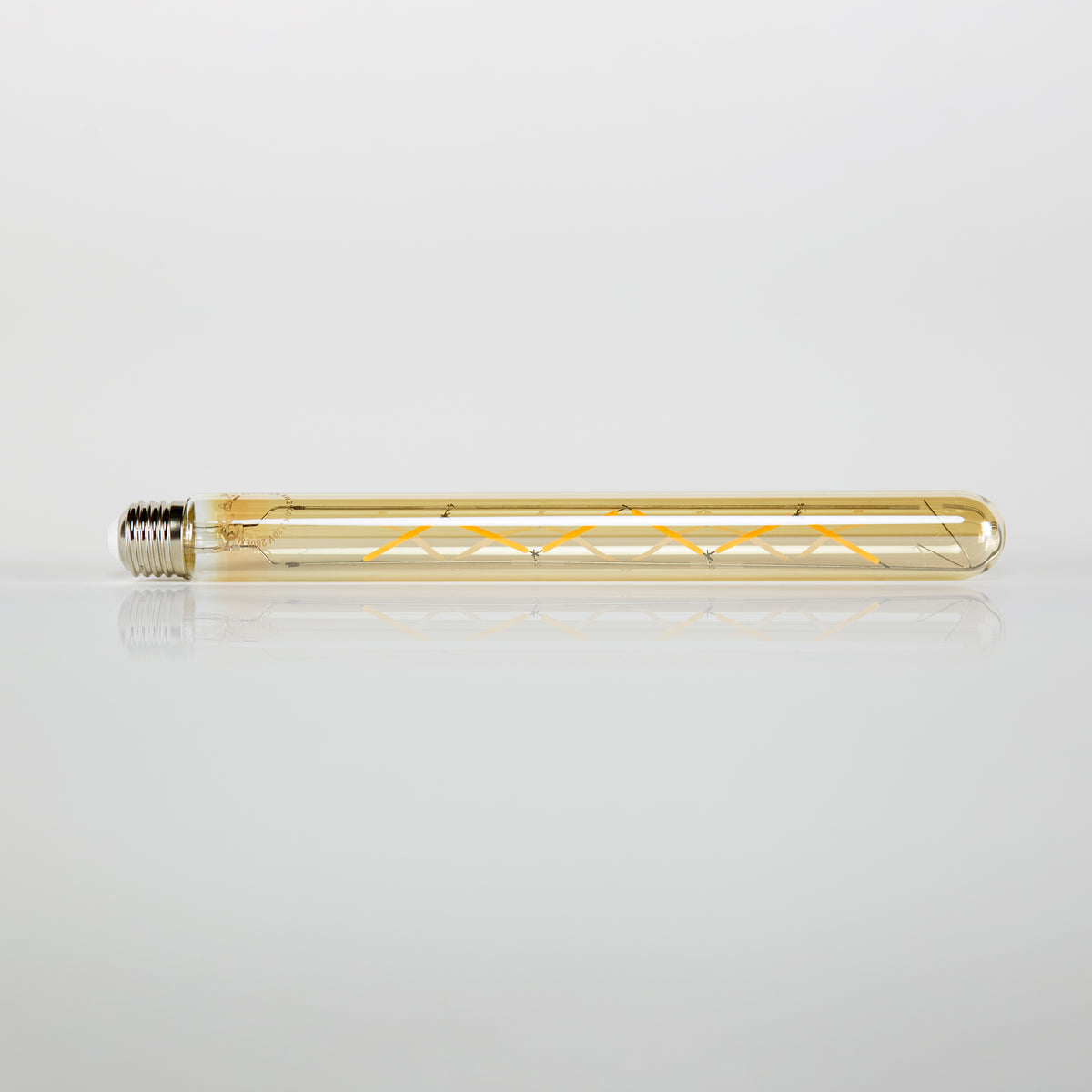 Leuchtmittel – led – 3×3×30 cm – Amberfarbenes Glas | Modell N0563