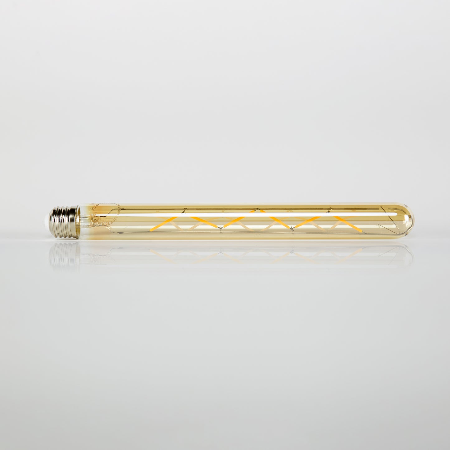 Leuchtmittel – led – 3×3×30 cm – Amberfarbenes Glas | Modell N0563