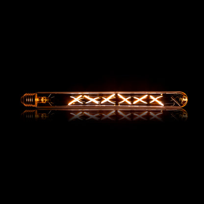 Leuchtmittel – led – 3×3×30 cm – Amberfarbenes Glas | Modell N0563