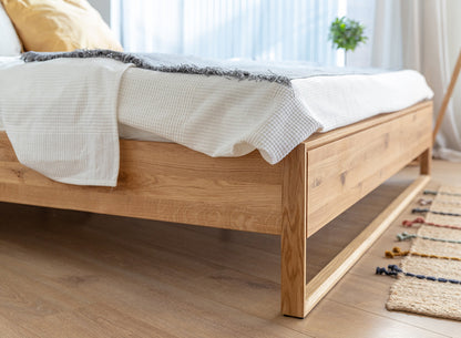 Arona Massivholz Eichen Bett – Stilvolles Schlafen