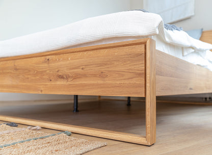 Arona Massivholz Eichen Bett – Stilvolles Schlafen