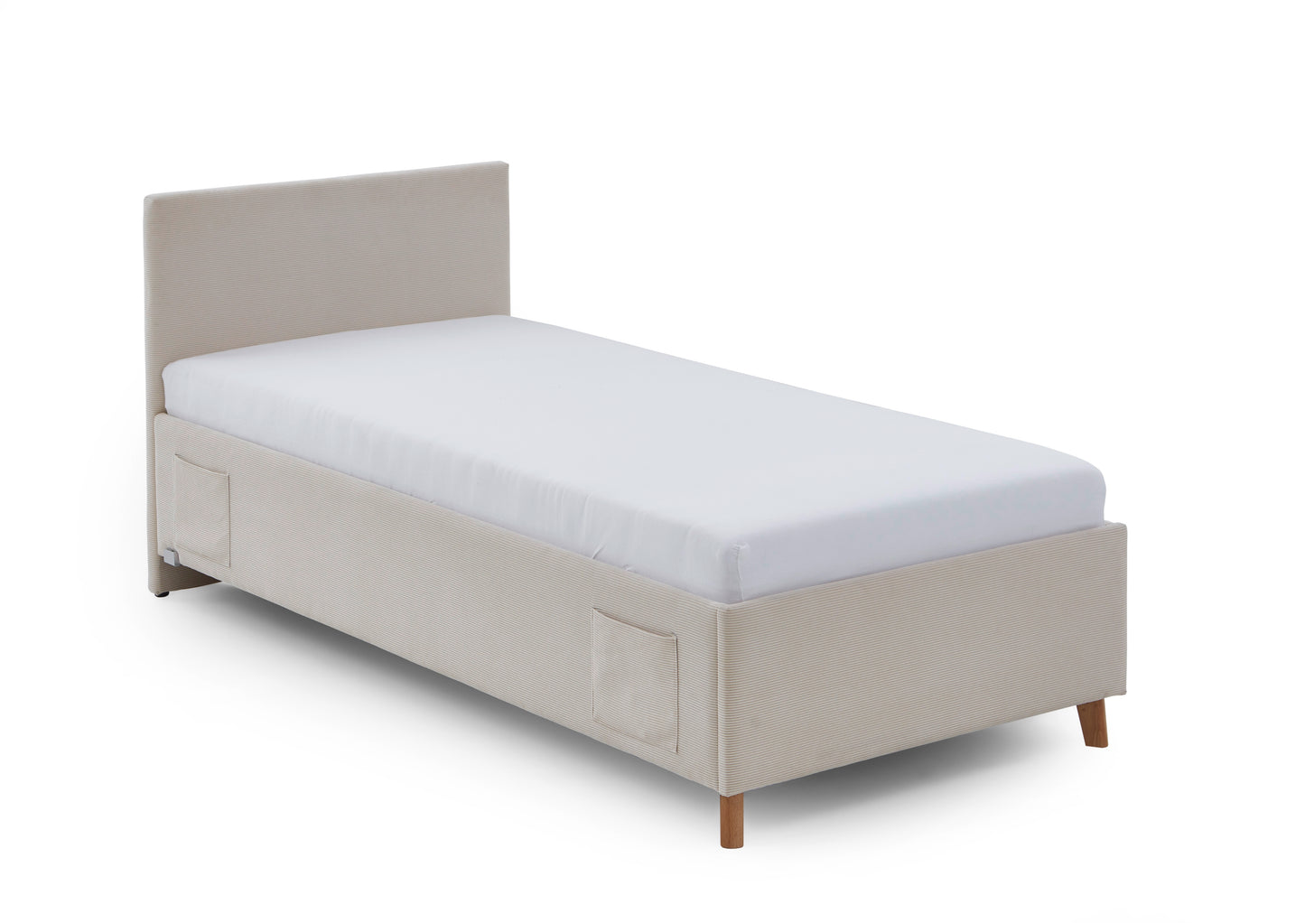 Polsterbett Cool von meise.möbel – Nata Nr. 01 – 90x200 cm – Seitenansicht