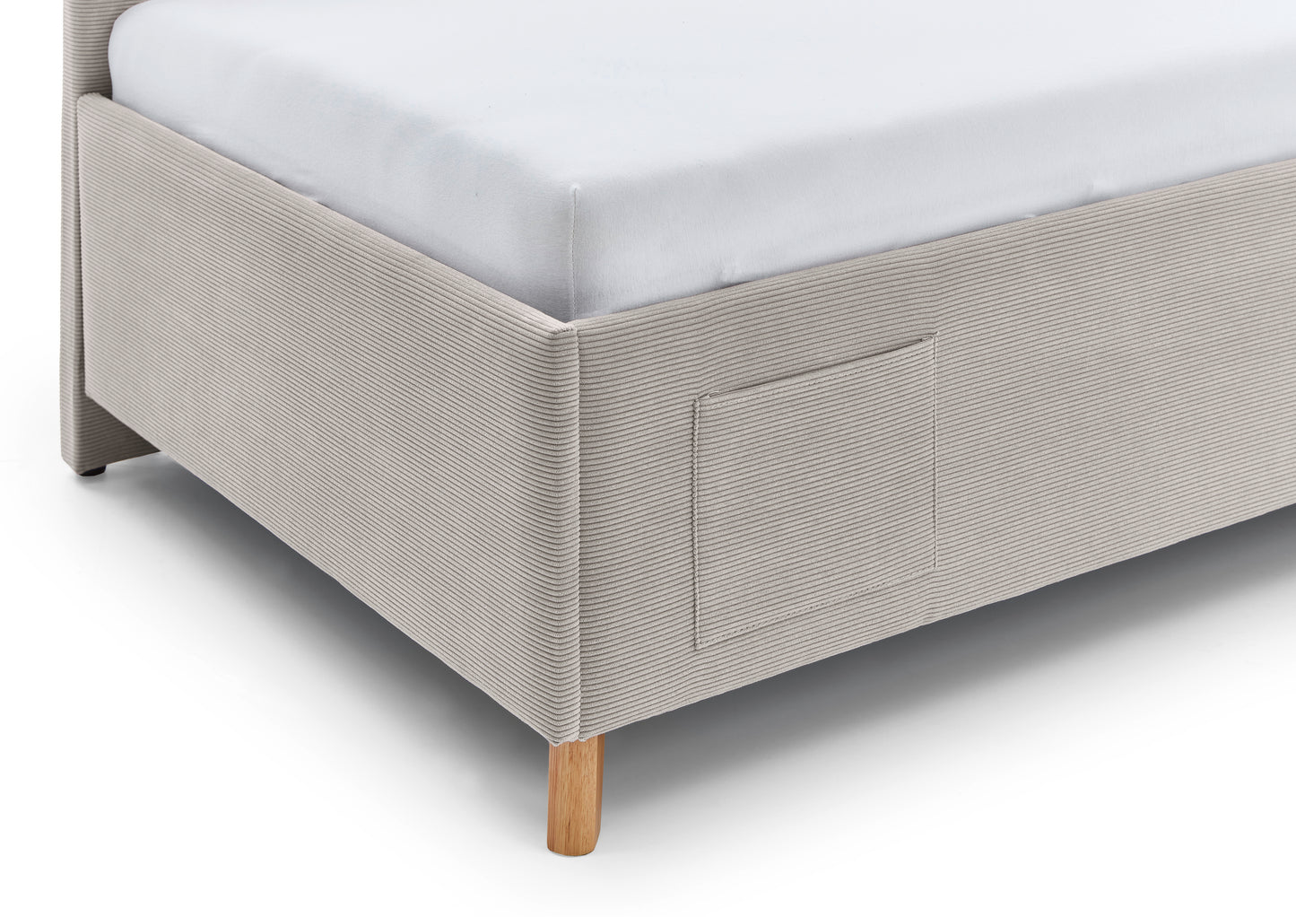 Polsterbett Cool mit Rückenteil von meise.möbel – Nata Nr. 01 – 90x200 cm – Detail