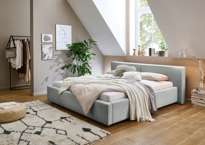 Polsterbett Cube von meise.möbel – Ash Nr. 08 – 160x200 cm – Produktbild
