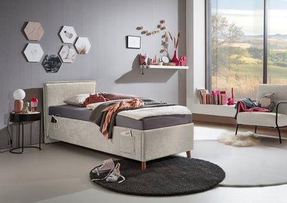 Polsterbett FUN von meise.möbel – Beige Nr. 03 – 90x200 cm – Produktbild