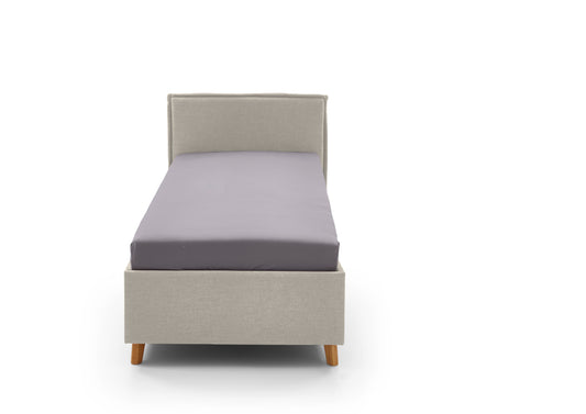Polsterbett FUN von meise.möbel – Beige Nr. 03 – 90x200 cm – Frontalansicht