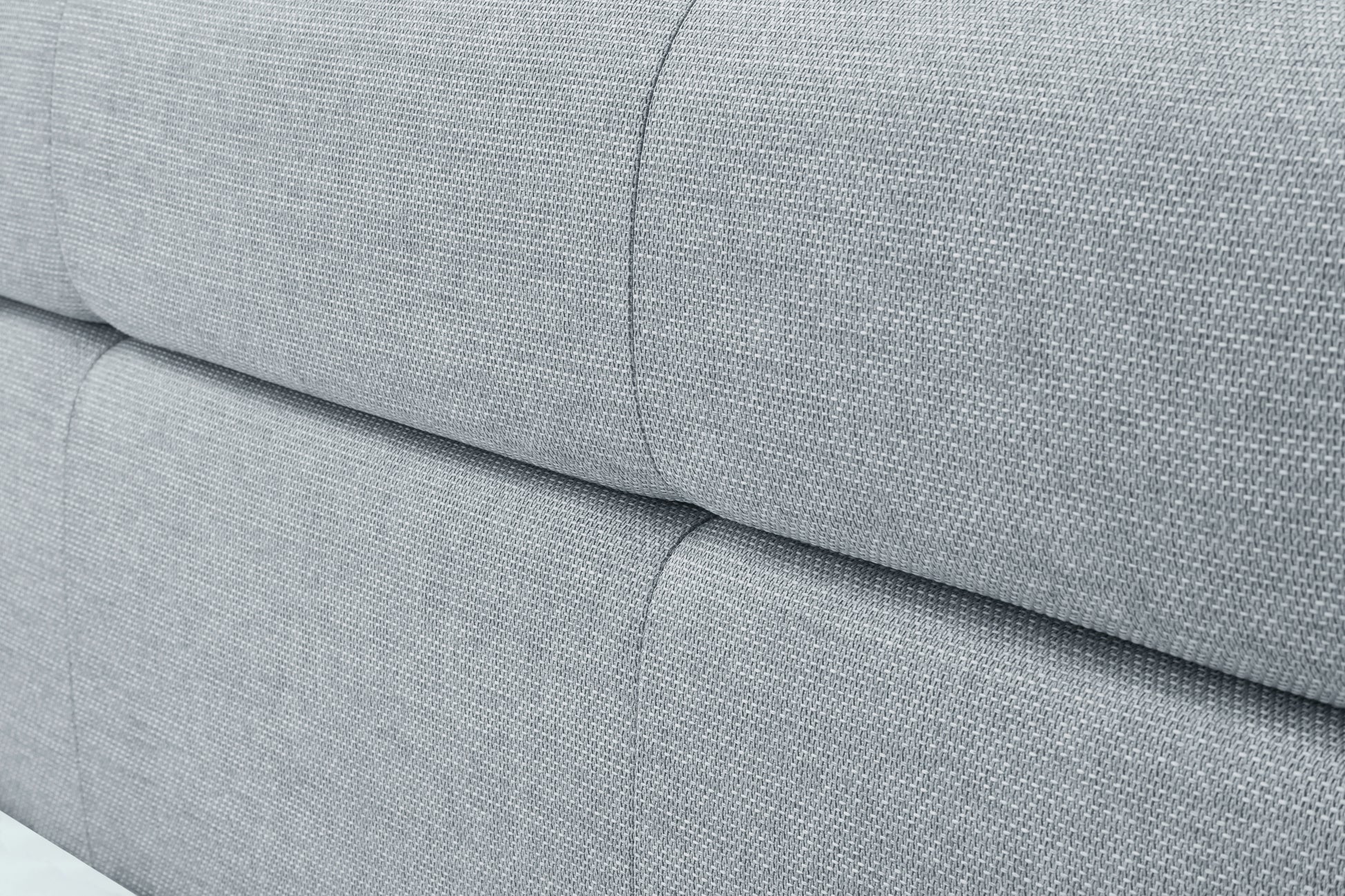 Polsterbett Lotte inkl. Bettkasten von meise.möbel – Pastellblau Nr. 70 – 160x200 cm – Detail