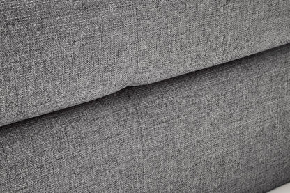 Polsterbett Lotte inkl. Bettkasten von meise.möbel – Grau Nr. 85 – 160x200 cm – Detail