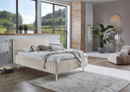 Polsterbett Mattis von meise.möbel – Beige Nr. 05 – 120x200 cm – Produktbild