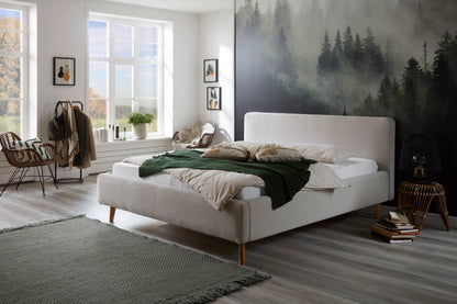 Polsterbett Mattis von meise.möbel – Beige Nr. 100 – 160x200 cm – Produktbild