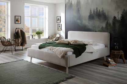 Polsterbett Mattis von meise.möbel – Beige Nr. 100 – 160x200 cm – Produktbild