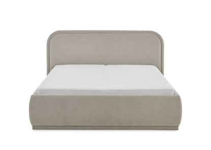 Polsterbett Soma von meise.möbel – beige Nr. 05 – 160x200 cm – Frontalansicht