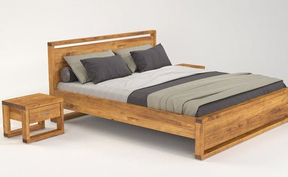 Massivholzbett FERRARA – Robustes Design für Ihr Schlafzimmer