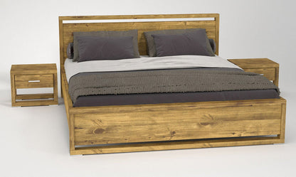 Massivholzbett FERRARA – Robustes Design für Ihr Schlafzimmer