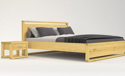 Massivholzbett FERRARA – Robustes Design für Ihr Schlafzimmer
