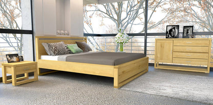 Massivholzbett FERRARA – Robustes Design für Ihr Schlafzimmer